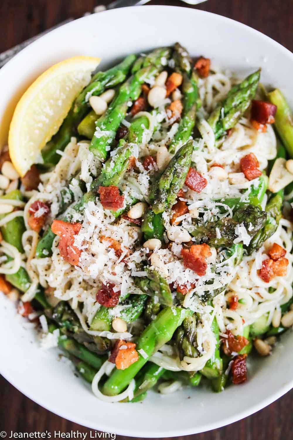 Low-Carb-Pasta-with-Asparagus-Pancetta-Pine-Nuts-2